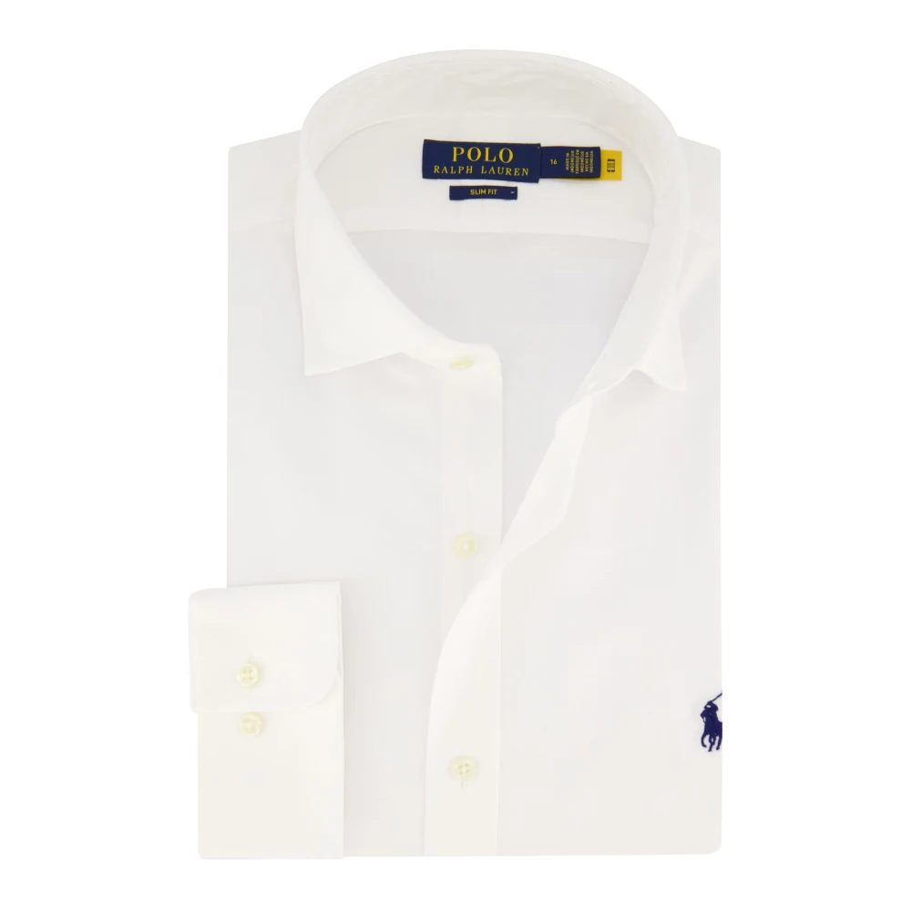 Ralph Lauren Witte Polo Shirt Jurk White Heren