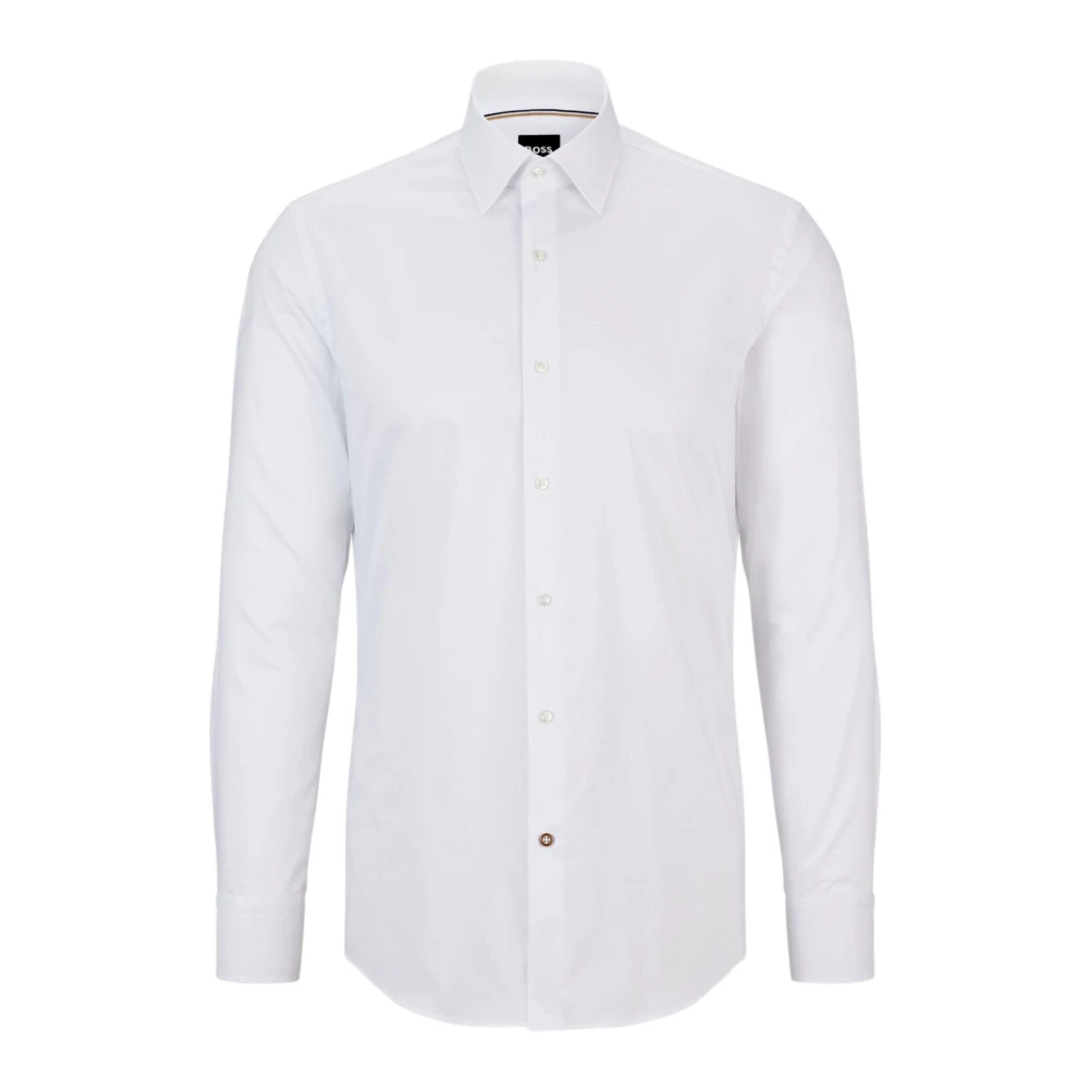 Boss Uomo Bianco Magliette, L, New,