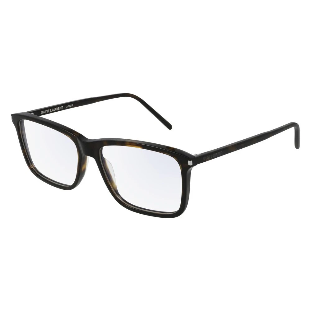 Saint Laurent Men's Brown Glasses, 56 Mm, Sl 454 Eyeglasses