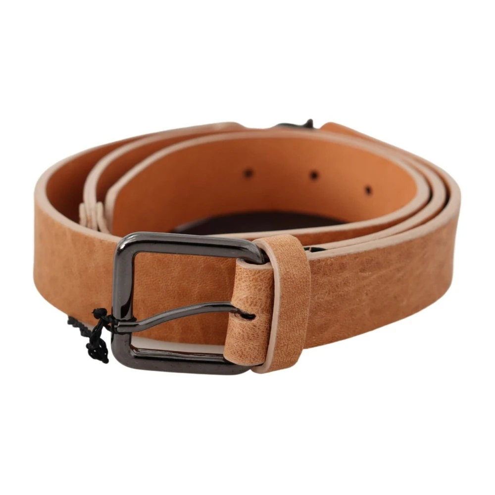 Costume National Fashion Belt - Unisex - Belts - Brown - One Size - Accessories