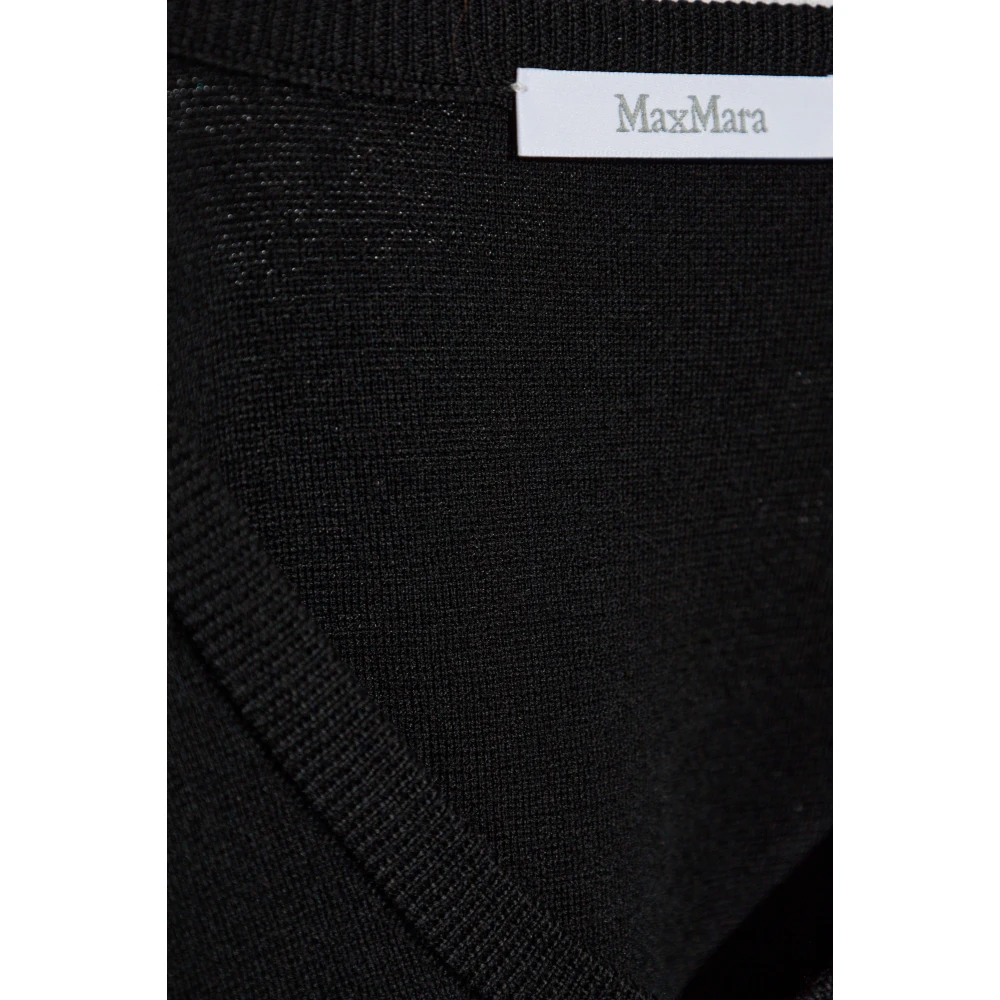 Max Mara Wollen trui Black Dames