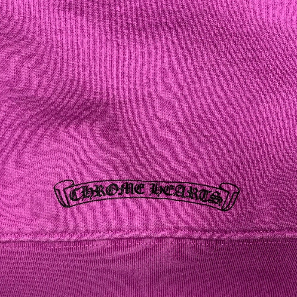Chrome Hearts Paarse Vintage Hoodie Purple Heren