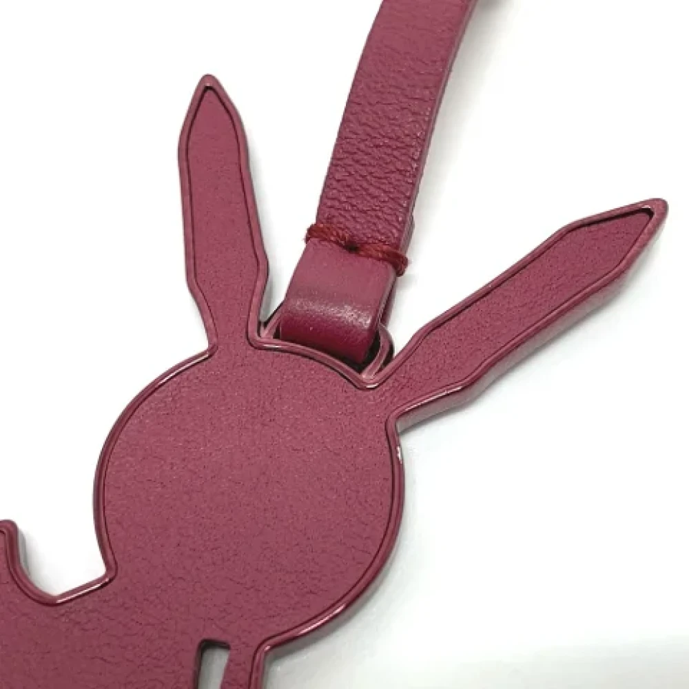 Louis Vuitton Vintage Pre-owned Leather key-holders Red Dames