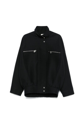black-zip-front-outerwear-with-pockets
