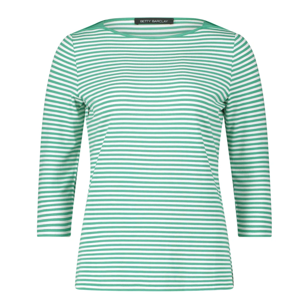 Betty Barclay Gestreept Shirt met Boothals Multicolor Dames