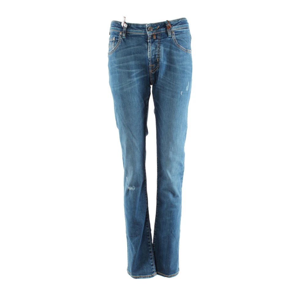 Jacob Cohën Blå Slim Fit Jeans