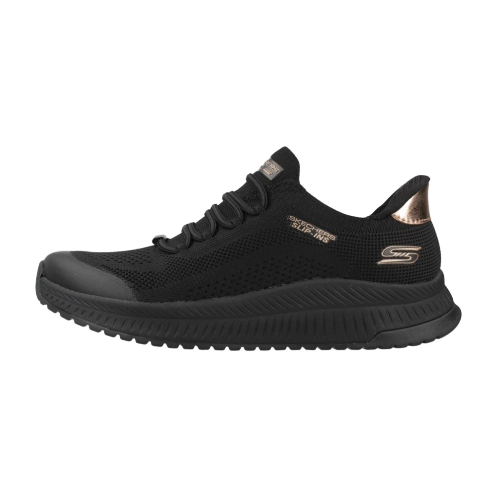 Skechers Bobs Squad 4 Dire Step Dames Schoenen Zwart