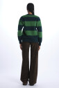 pull-en-laine-raye-vert