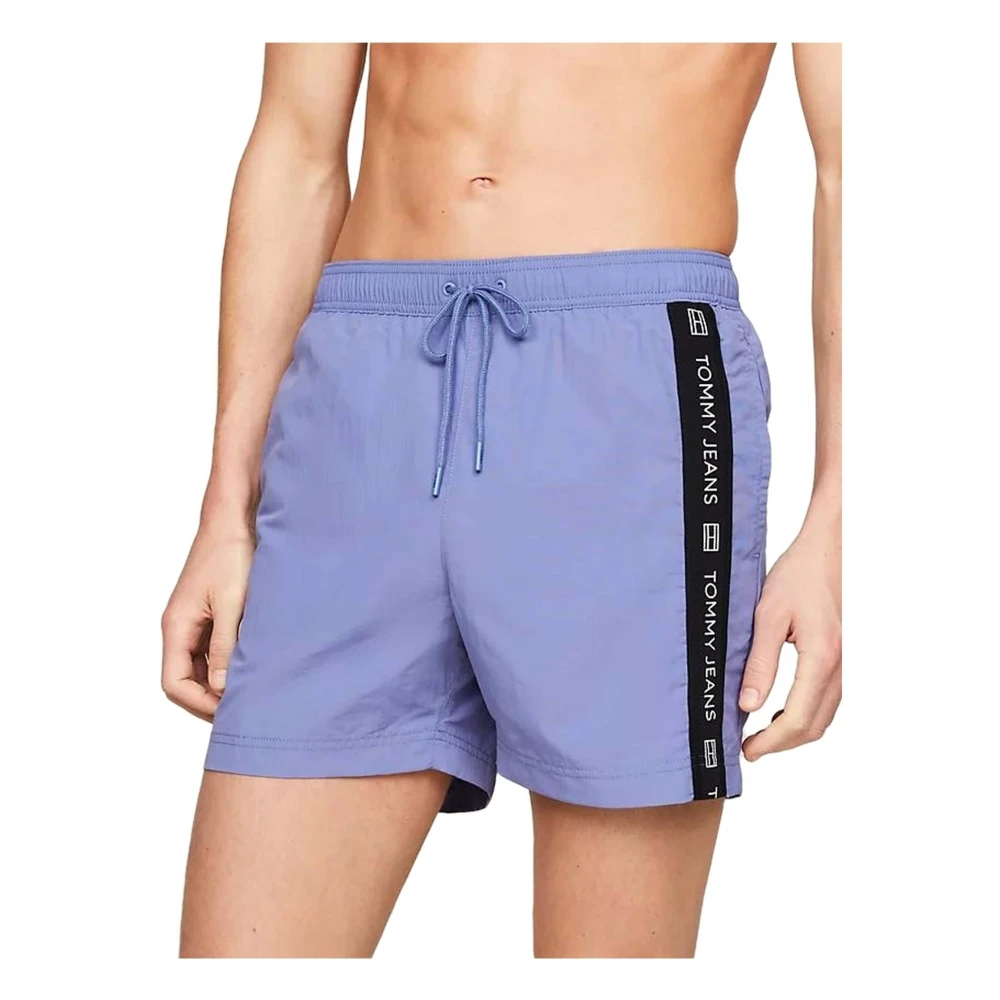 Tommy Hilfiger Storm-FIT Medium Trekkoord Zijkant Tape Shorts Blue Heren