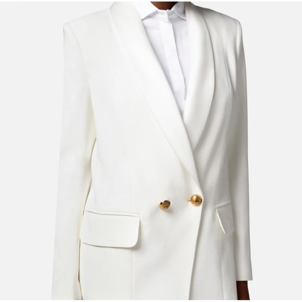 Elisabetta Franchi Blazers White Dames