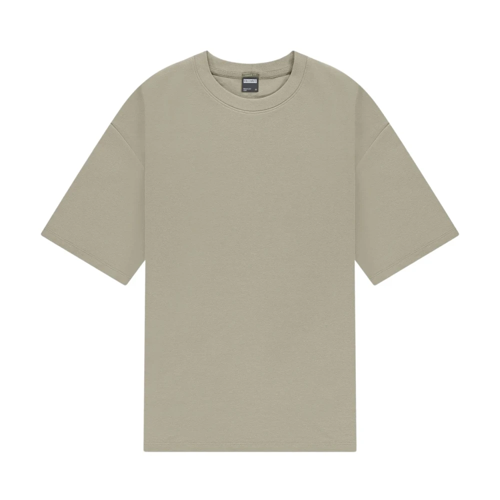 Kultivate Luxe Druppel T-shirt Beige Heren