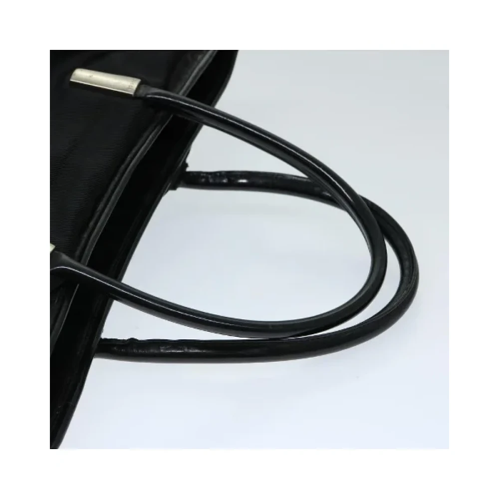 Gucci Vintage Pre-owned Nylon handbags Black Dames
