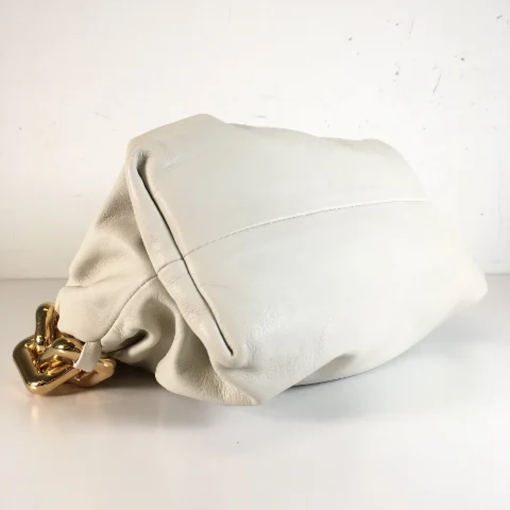 Bottega Veneta Vintage Pre-owned Leather shoulder-bags White Dames