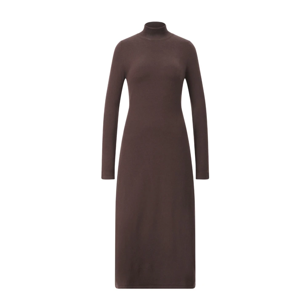 Weekend Max Mara Women's Brown Midi Dresses, M, Maxi Dresses