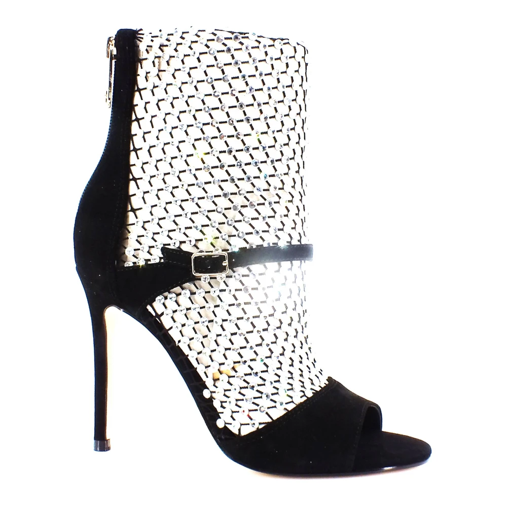Guess Black High Heel Sandals - Female - High Heel Sandals - 6 Uk - Shoes