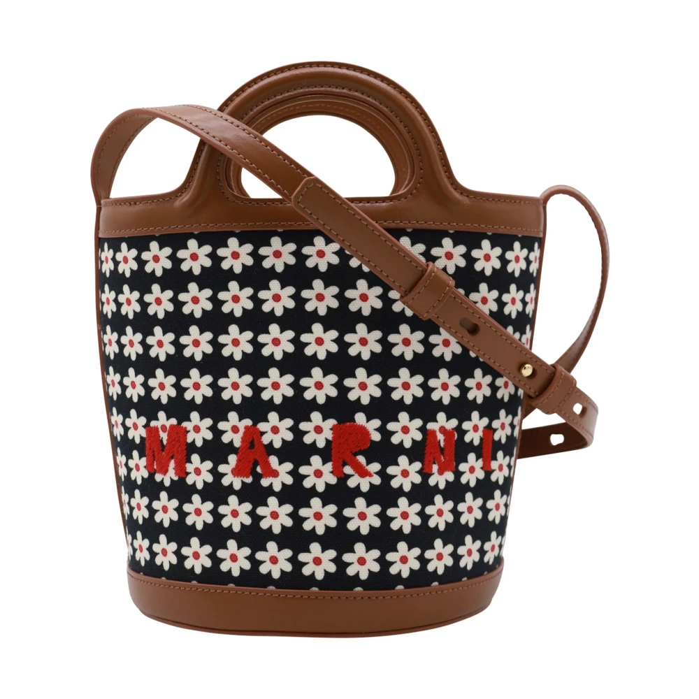 Marni Tropicalia Kleine emmer schoudertas Multicolor Dames