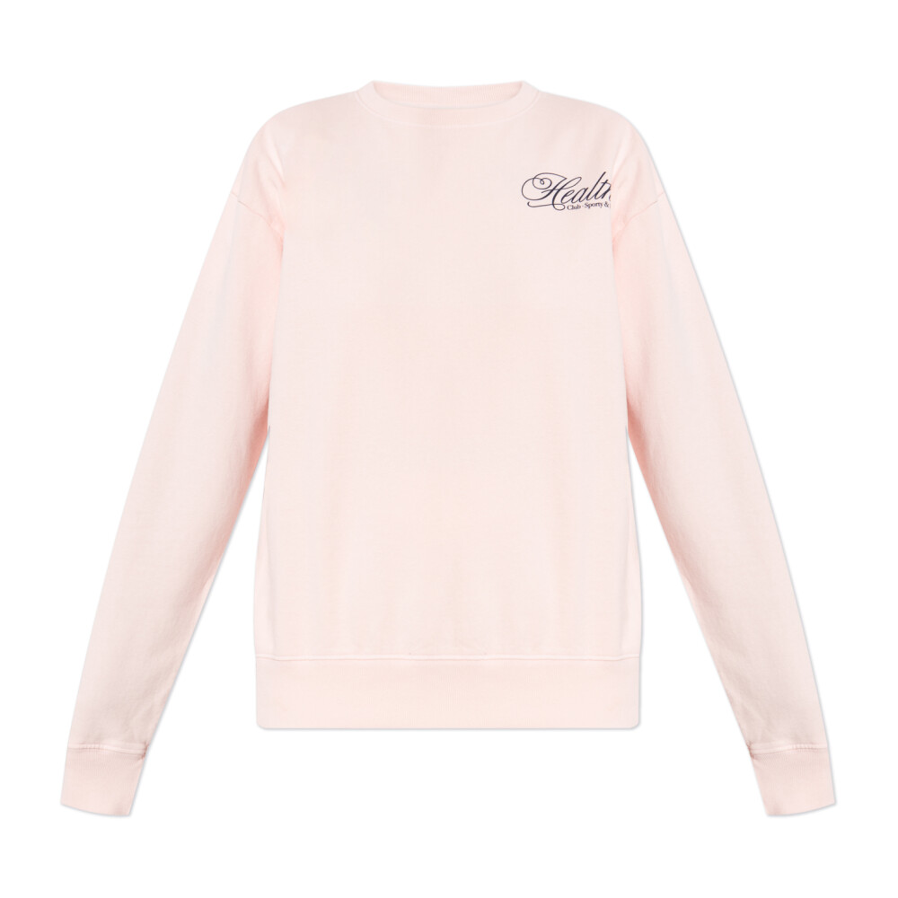 スウェット・トレーナー Sporty & Rich Wimbledon Crewneck CR475FB スウェット・トレーナー Sporty & Rich Wimbledon Crewneck
