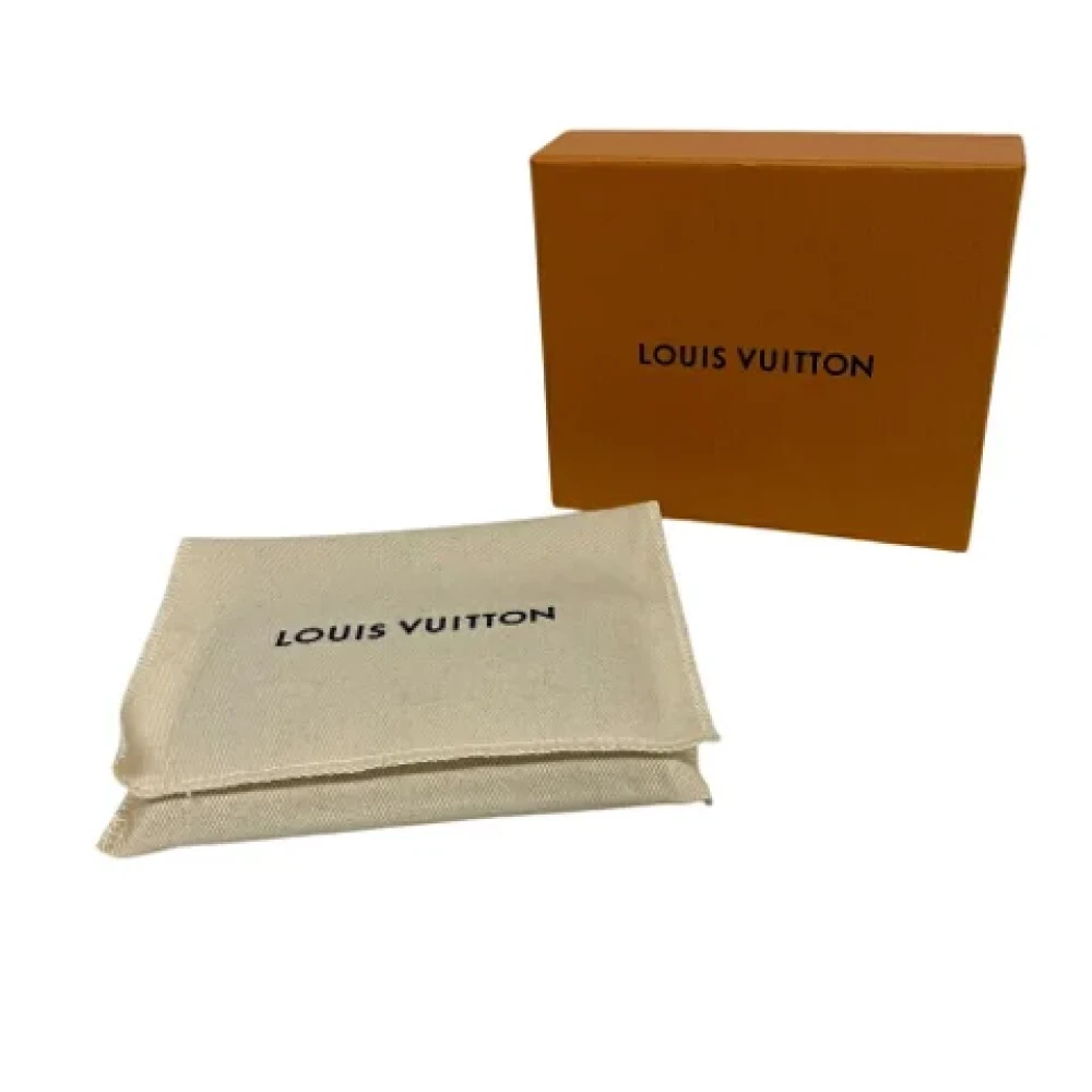 Louis Vuitton Vintage Pre-owned Leather wallets Black Heren
