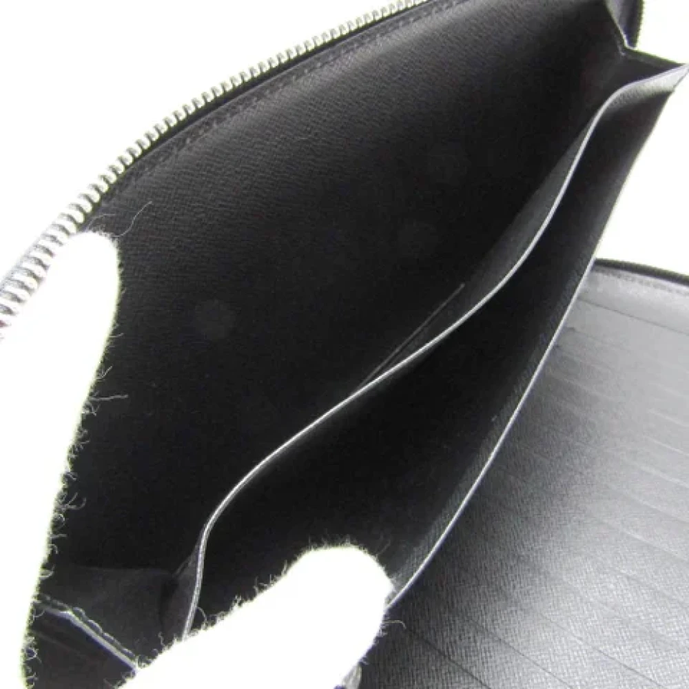 Louis Vuitton Vintage Pre-owned Leather wallets Black Heren