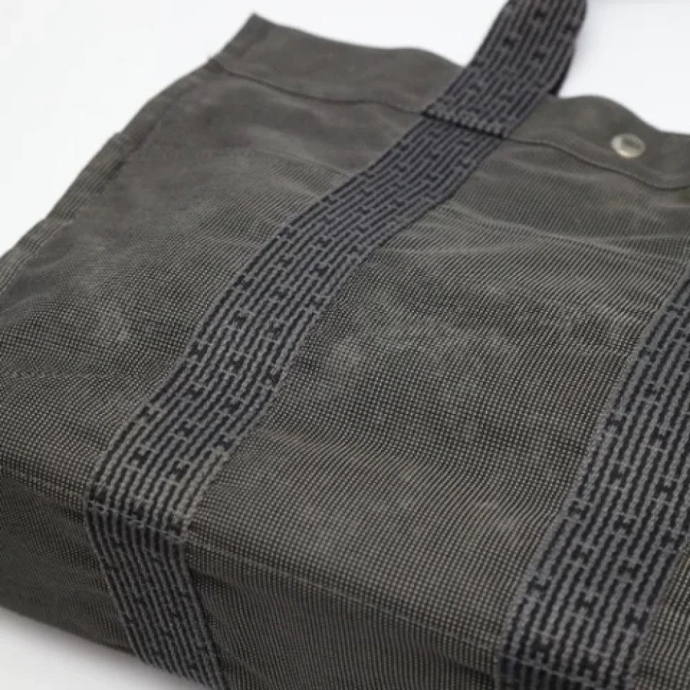 Hermès Vintage Pre-owned Fabric totes Black Dames