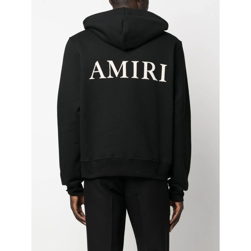 Amiri Puff Logo Hoodie Black Heren