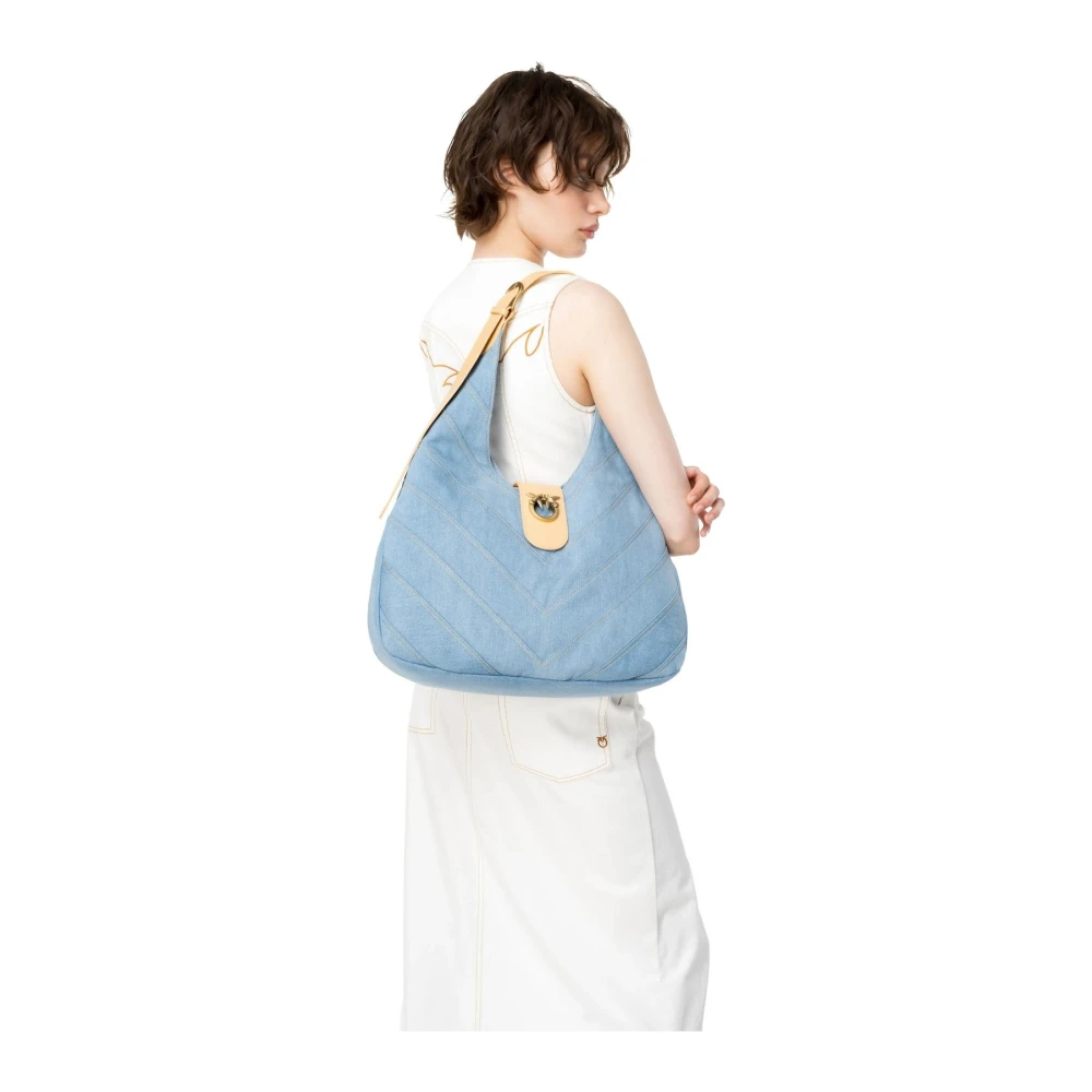 pinko Handbags Blue Dames