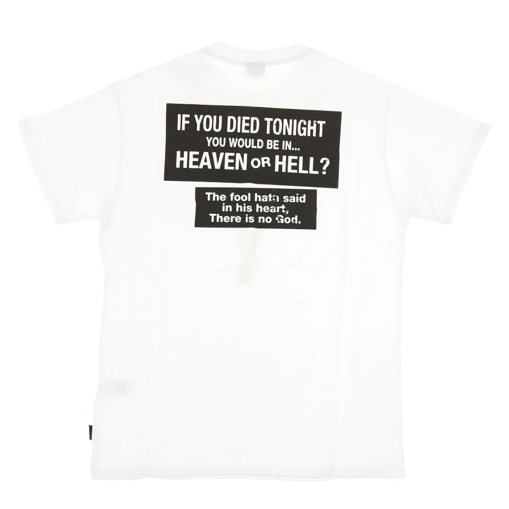 Propaganda Witte Crew Neck Tee met Borduurwerk White Heren
