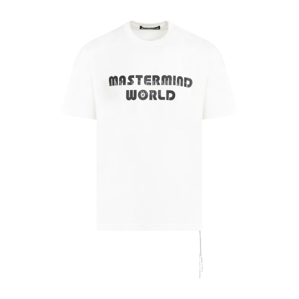 Mastermind World Witte Aurora T-shirt White Heren