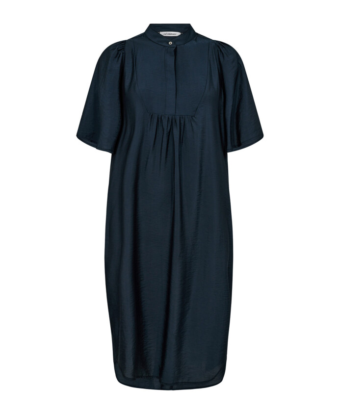 robe-courte-a-volants-et-manches-courtes
