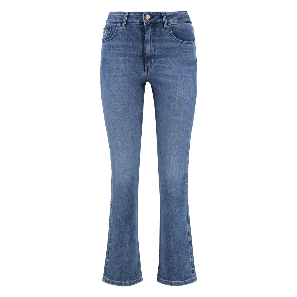 Lois Straight-leg jeans met metalen details Blue Dames