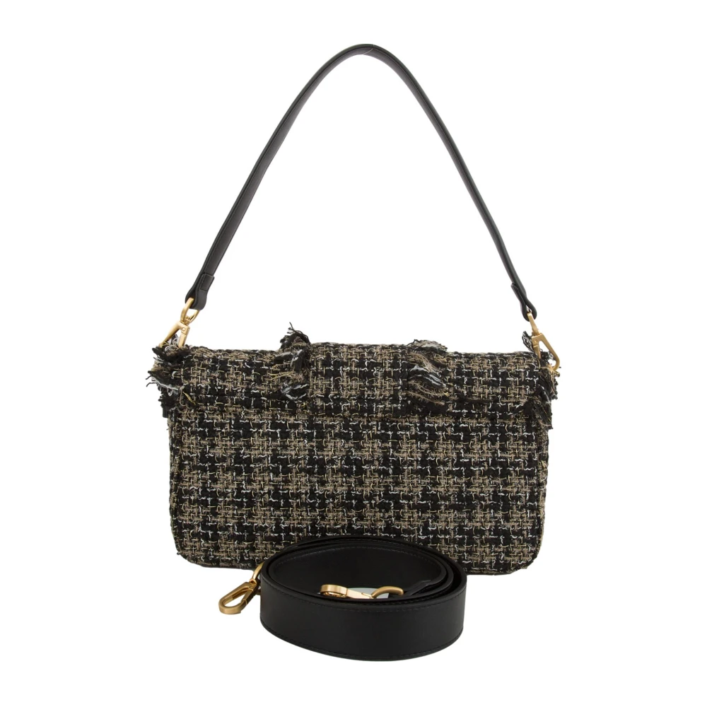 Twinset Zwarte Schoudertas Black Dames