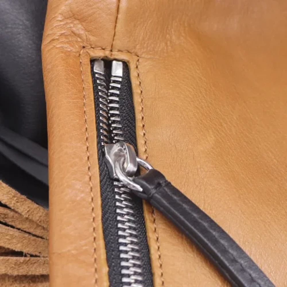 Isabel Marant Pre-owned Leather shoulder-bags Brown Dames