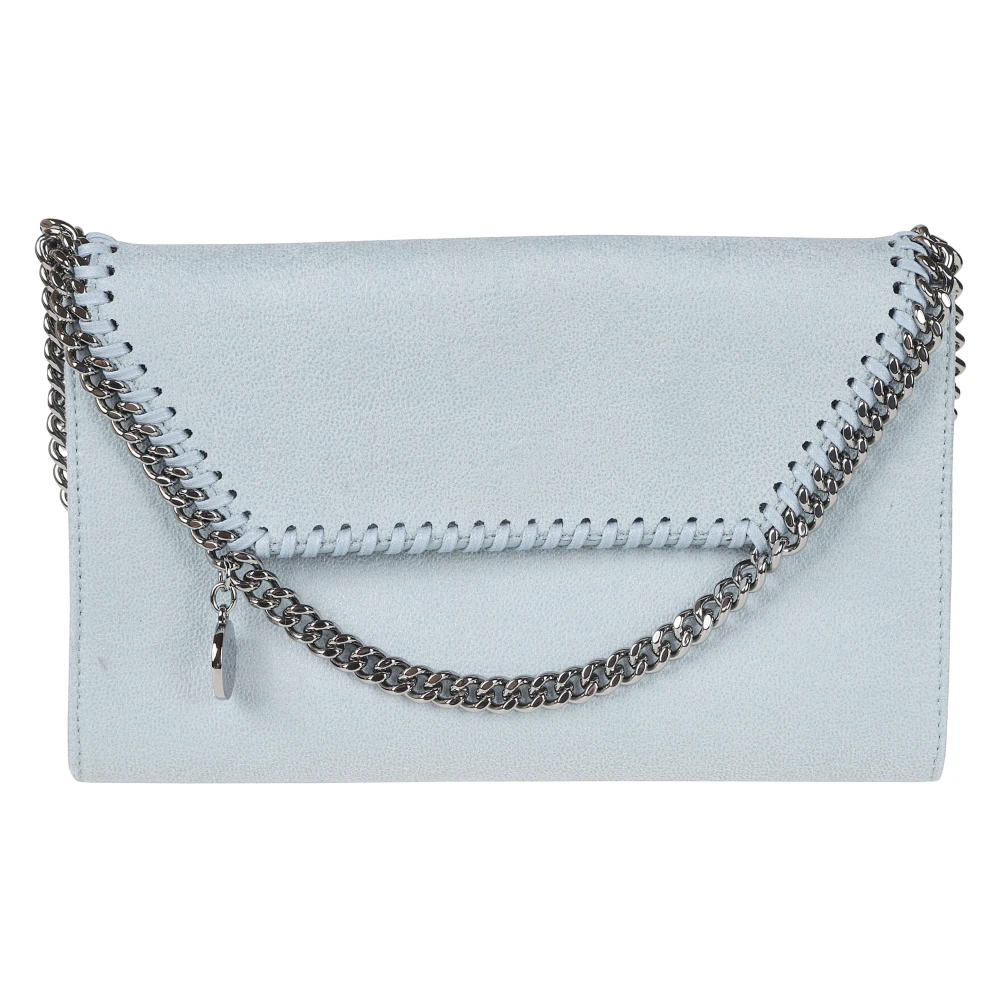 Stella Mccartney Women's Blue Falabella Wallet On Chain - Clutches - One Size - Bags