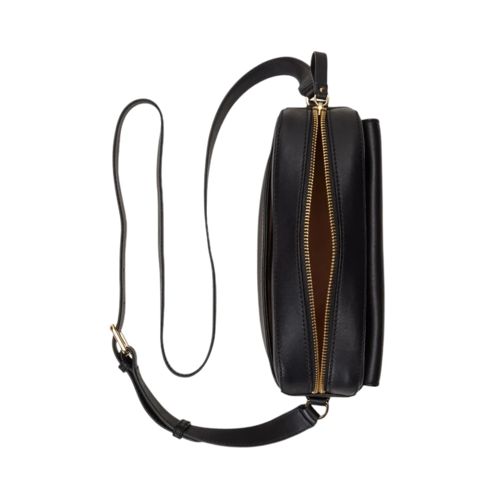 Ralph Lauren Stijlvolle leren tas Black Dames