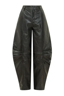 Leather Cargo Pants