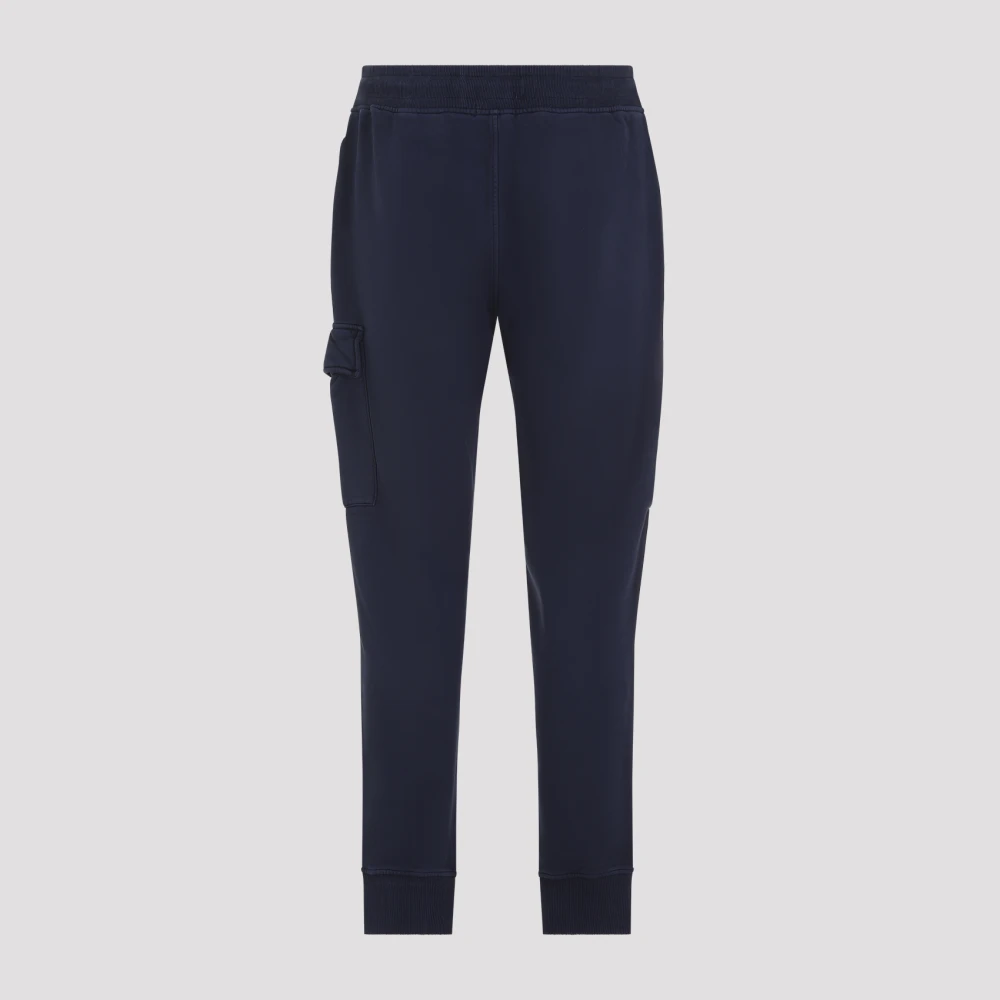 C.P. Company Cargo Sweatpants in Estate Blue Heren