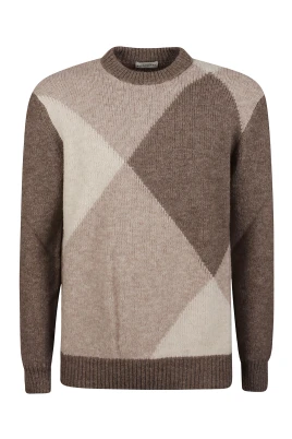 Maxi Diamond Intarsi Sweater
