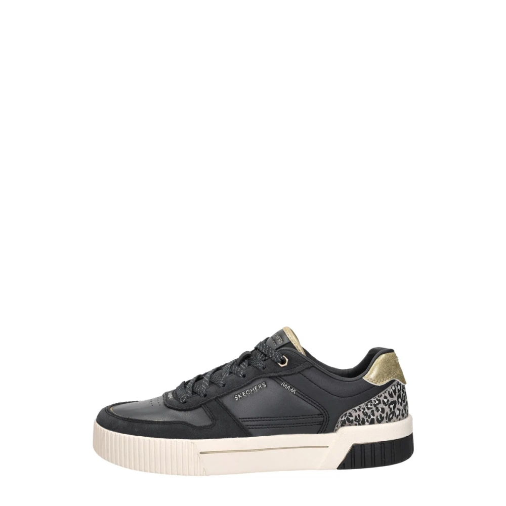 Skechers Jade Stralende Luxe Dames Schoenen Zwart
