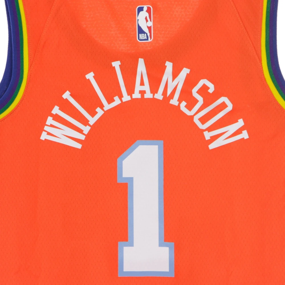 Nike Basketbal Swingman Jersey Orange Heren