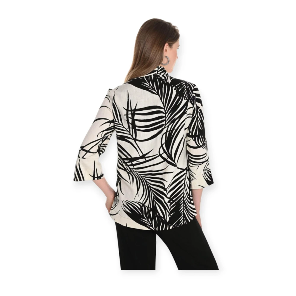 Frank Lyman Polyester Jassen en Blazers White Dames
