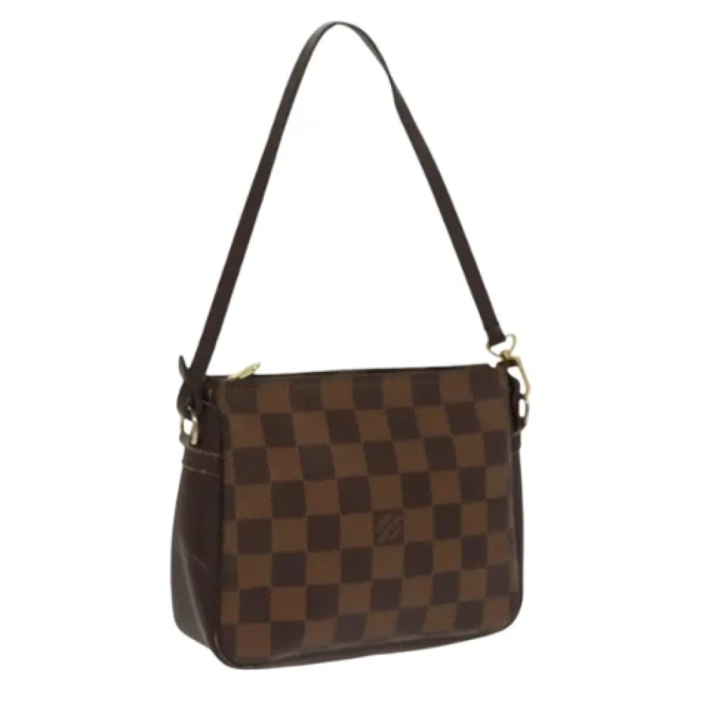 Louis Vuitton Vintage Pre-owned Canvas clutches Brown Dames