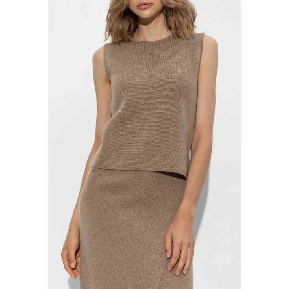 Max Mara Wollen top Fosco Brown Dames