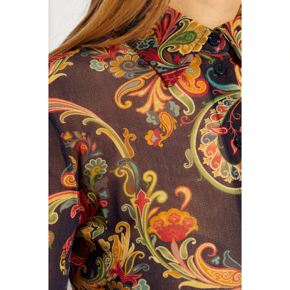 ETRO Gestreept overhemd door Multicolor Dames