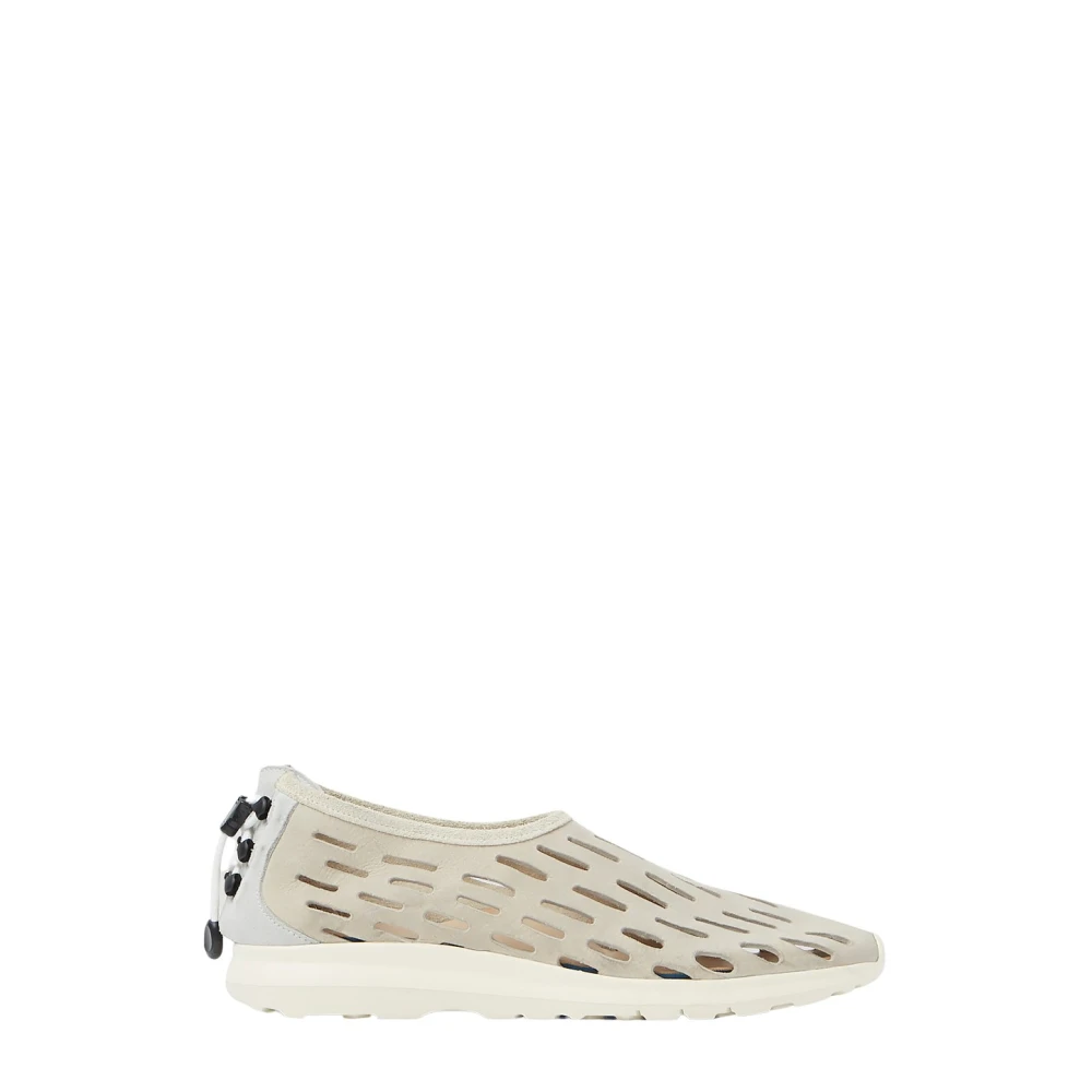Our Legacy Perforated Leather Sneakers Heren Schoenen Beige