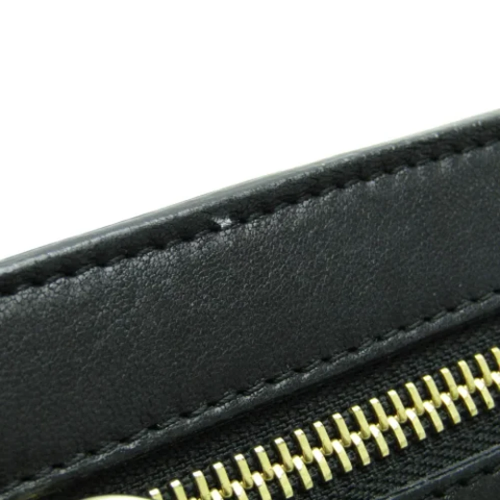 Jimmy Choo Pre-owned Leather clutches Black Dames