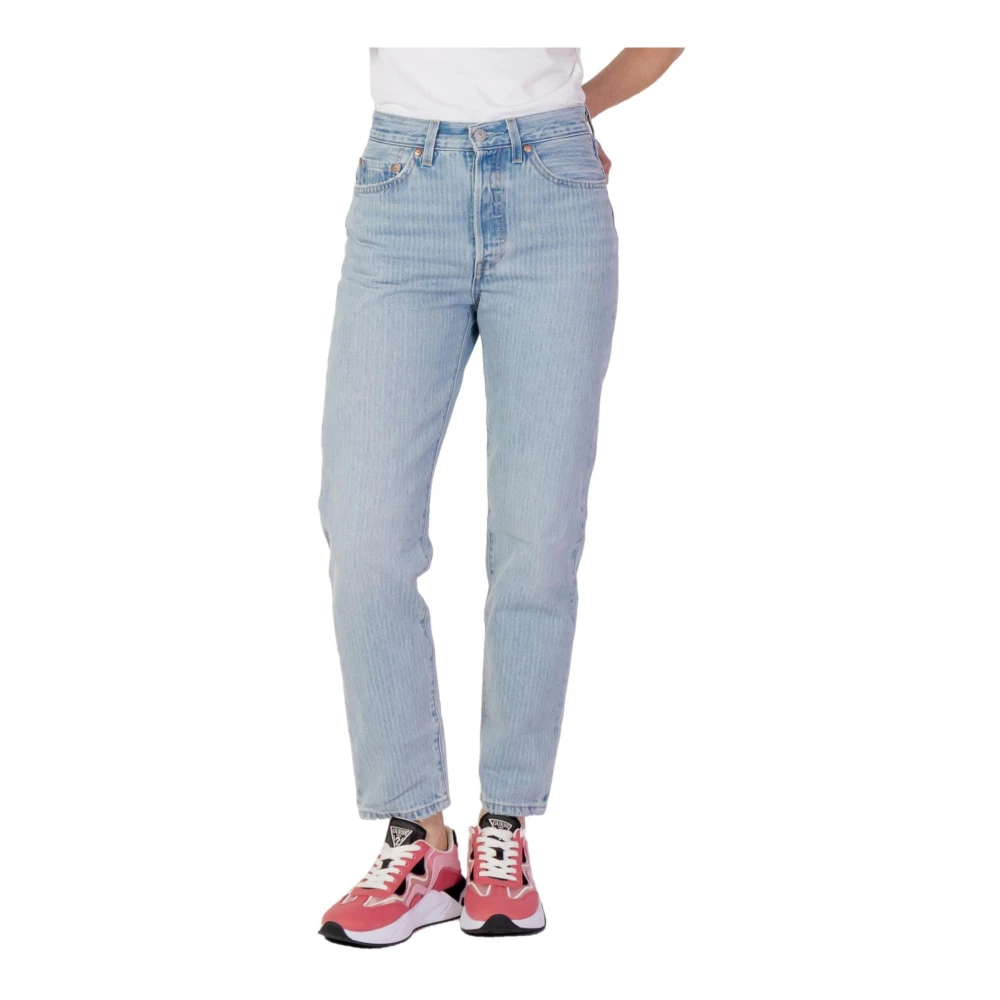 Levi's Slim-fit Jeans Blue Dames