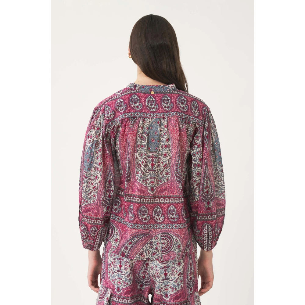 Antik batik Print blouse Tajar Multicolor Dames
