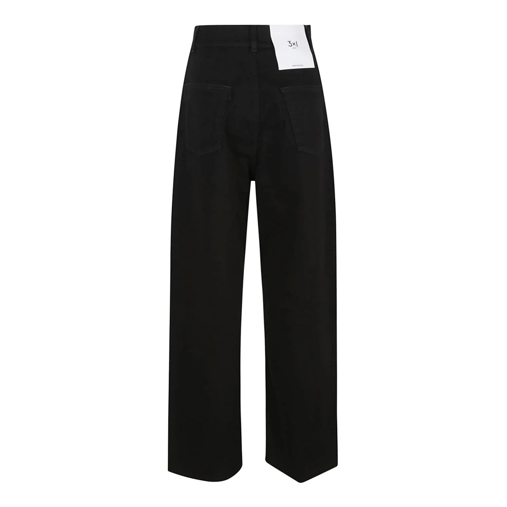 3X1 Zwarte Skinny Jeans Made in Italy Black Dames
