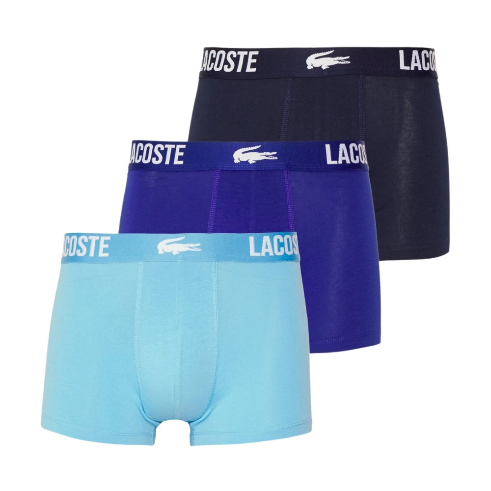 Lacoste 3-Pack Shorty Style Boxershorts Set Multicolor, Herr