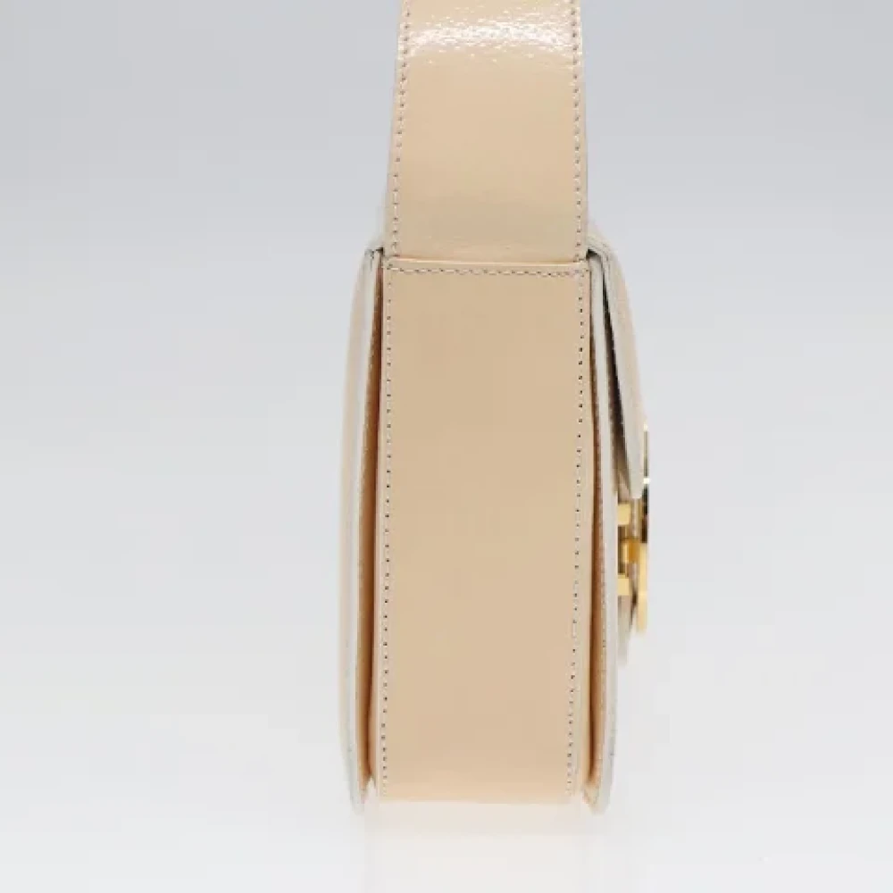 Celine Vintage Pre-owned Canvas celine-bags Beige Dames